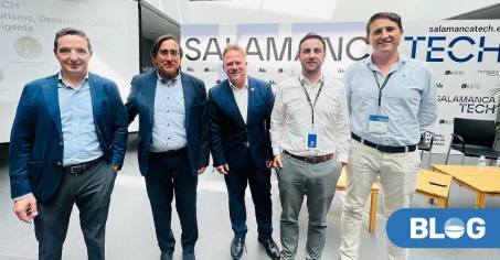 El CEO de InternacionalWeb, Claudio  Mogilner, participó en la conferencia de Salamanca Tech.