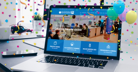 En InternacionalWeb comenzamos una nueva etapa y lo celebramos lanzando nueva web.