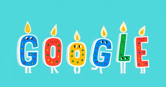 Google lanza un vídeo por tu vigésimo cumpleaños y lo celebra por todo lo alto haciendo un recorrido por las búsquedas más populares de las últimas dos décadas. 